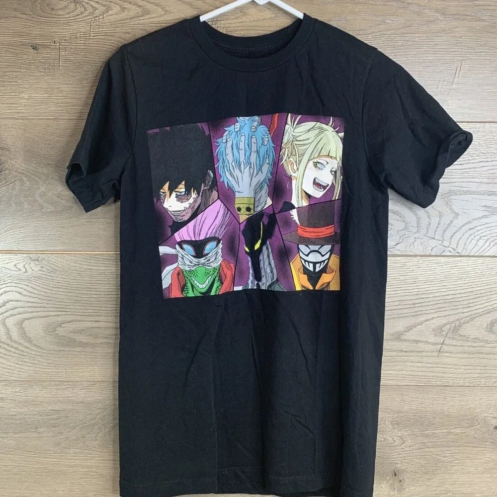 My Hero Academia League Of Villains Hot Topic T Shirts Small - Picture 2 of 5